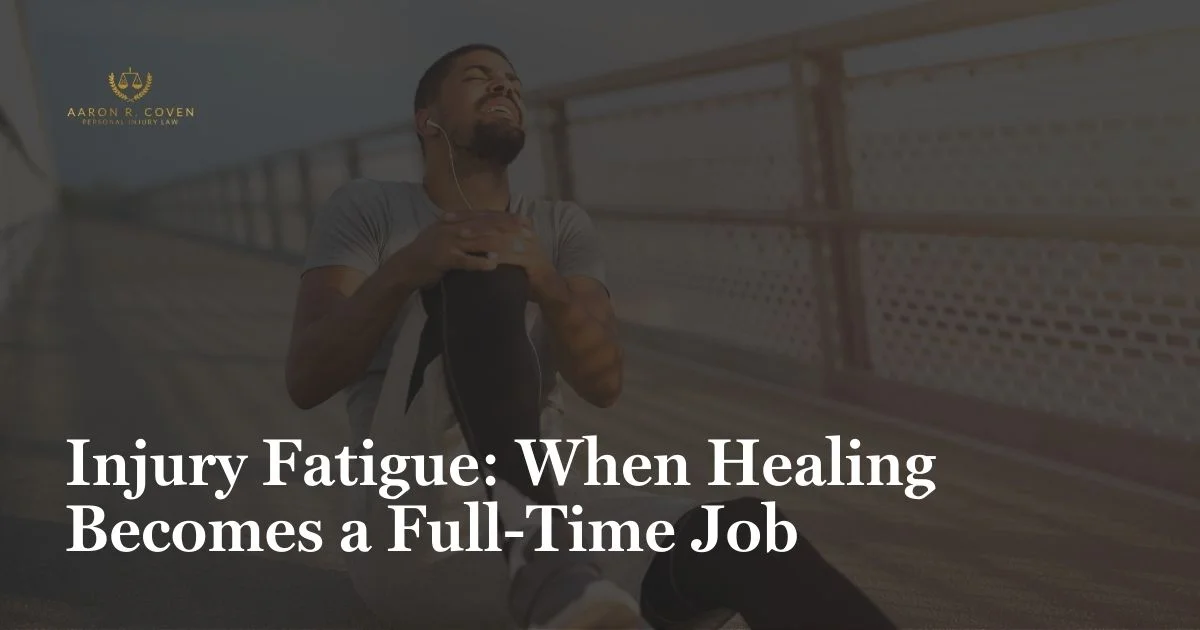 Injury Fatigue: When Healing Becomes a Full-Time Job