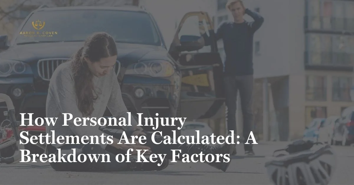 How Personal Injury Settlements Are Calculated: A Breakdown of Key Factors
