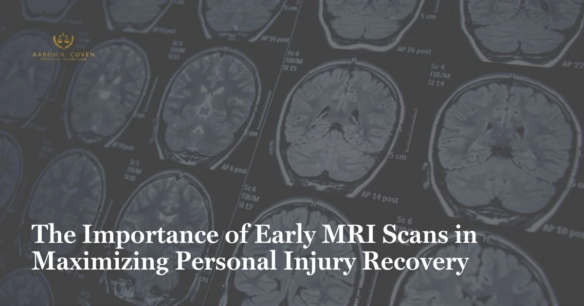 The Importance of Early MRI Scans in Maximizing Personal Injury Recovery