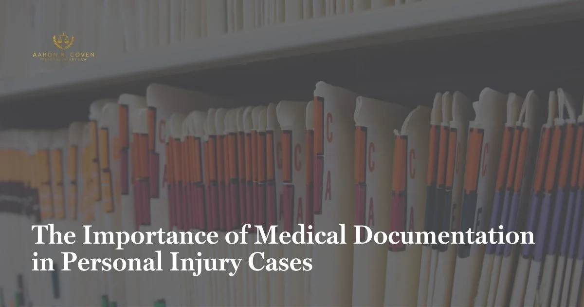 The Importance of Medical Documentation in Personal Injury Cases