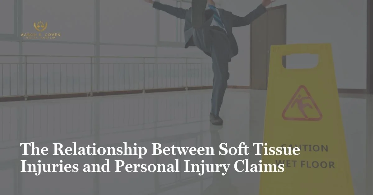 The Relationship Between Soft Tissue Injuries and Personal Injury Claims