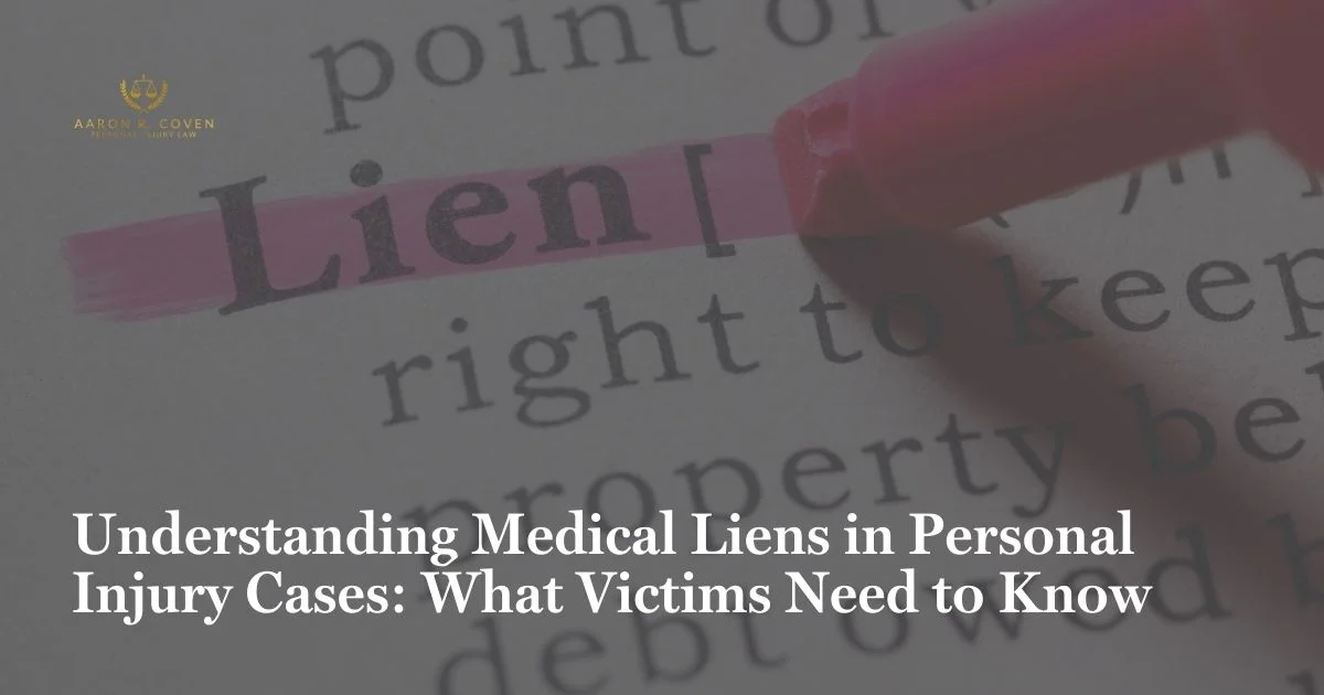 Understanding Medical Liens in Personal Injury Cases: What Victims Need to Know