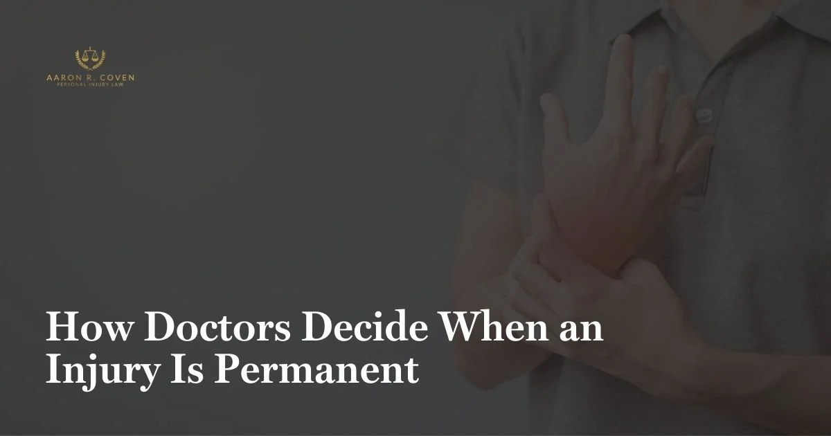 How Doctors Decide When an Injury Is Permanent