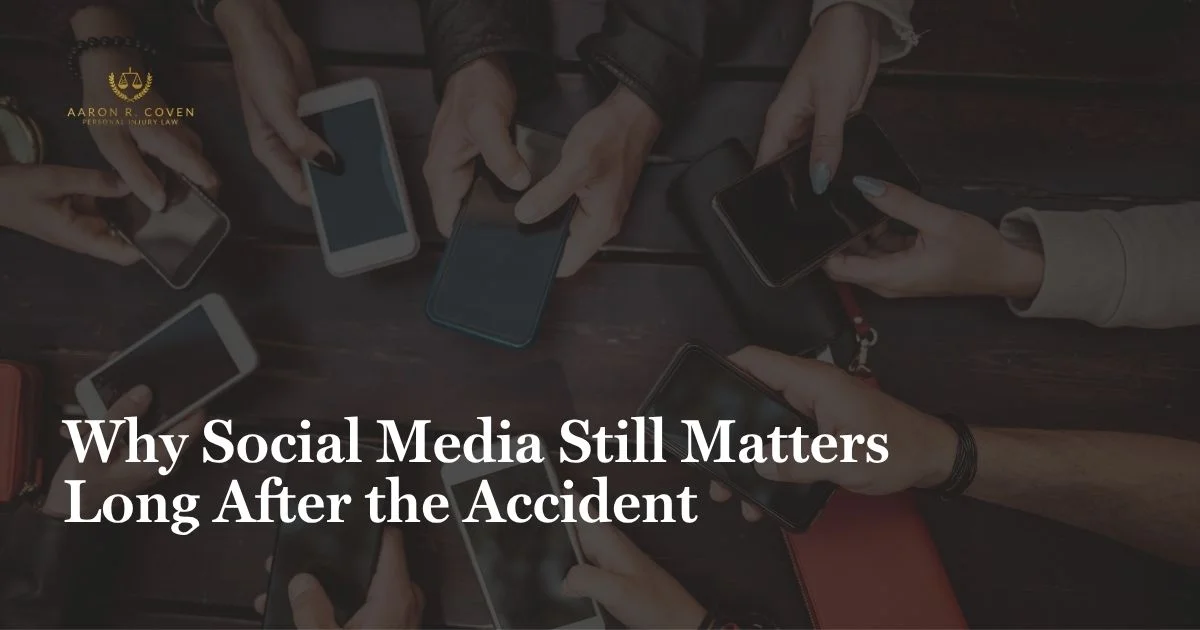 Why Social Media Still Matters Long After the Accident
