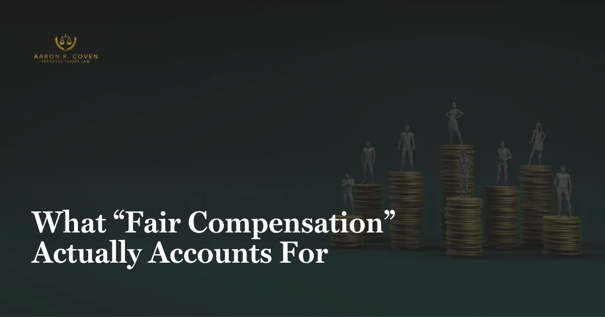 What “Fair Compensation” Actually Accounts For
