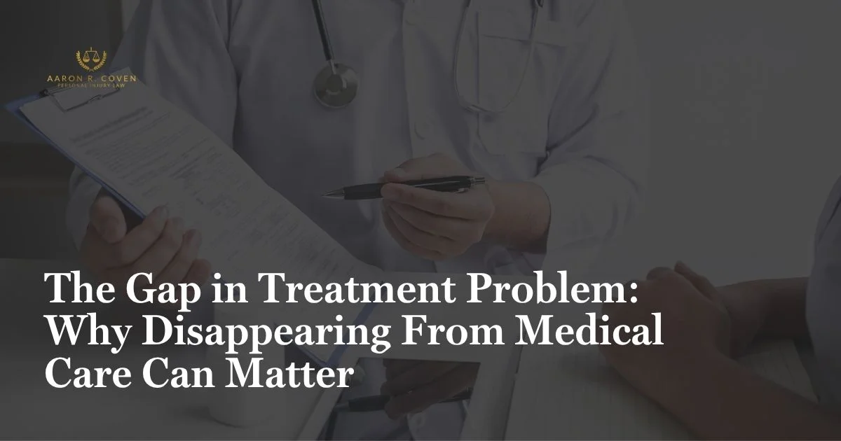 The Gap in Treatment Problem: Why Disappearing From Medical Care Can Matter