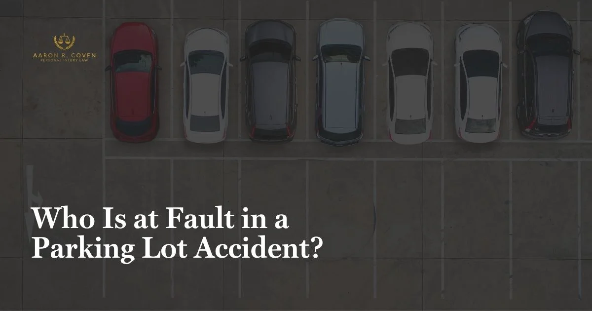 Who Is at Fault in a Parking Lot Accident?