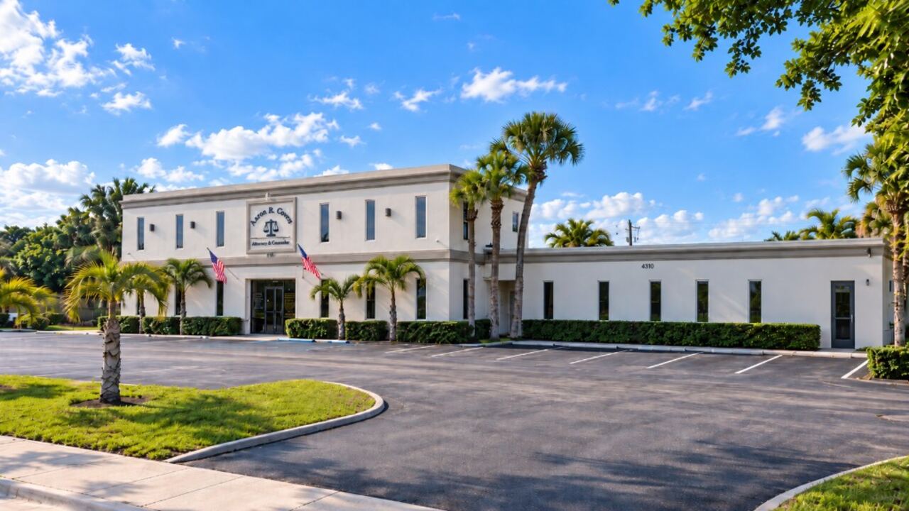 Aaron R. Coven Law office at 4310 10th Avenue North, Palm Springs